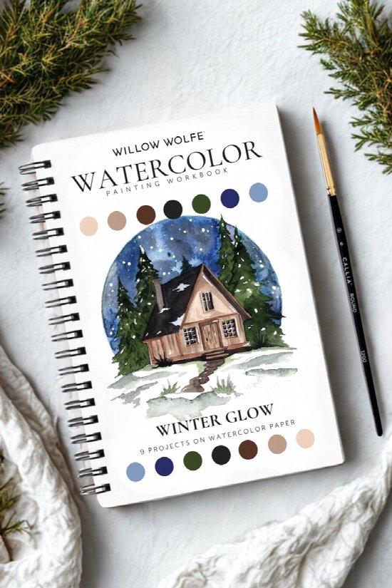 Winter Glow Watercolour Workbook